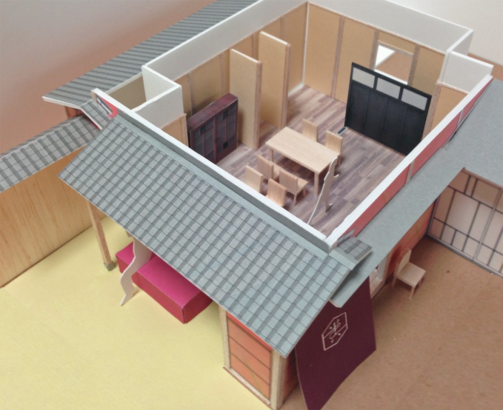 半田市　半六邸　西座敷の検討