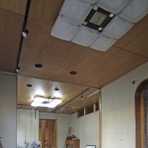 天井の布地 改修前