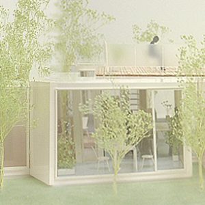 incomplete house 模型写真　全景