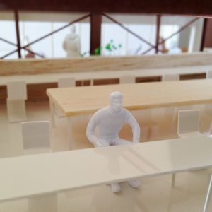 Fujiyoshida-Balcony 模型写真　3階シェアオフィス