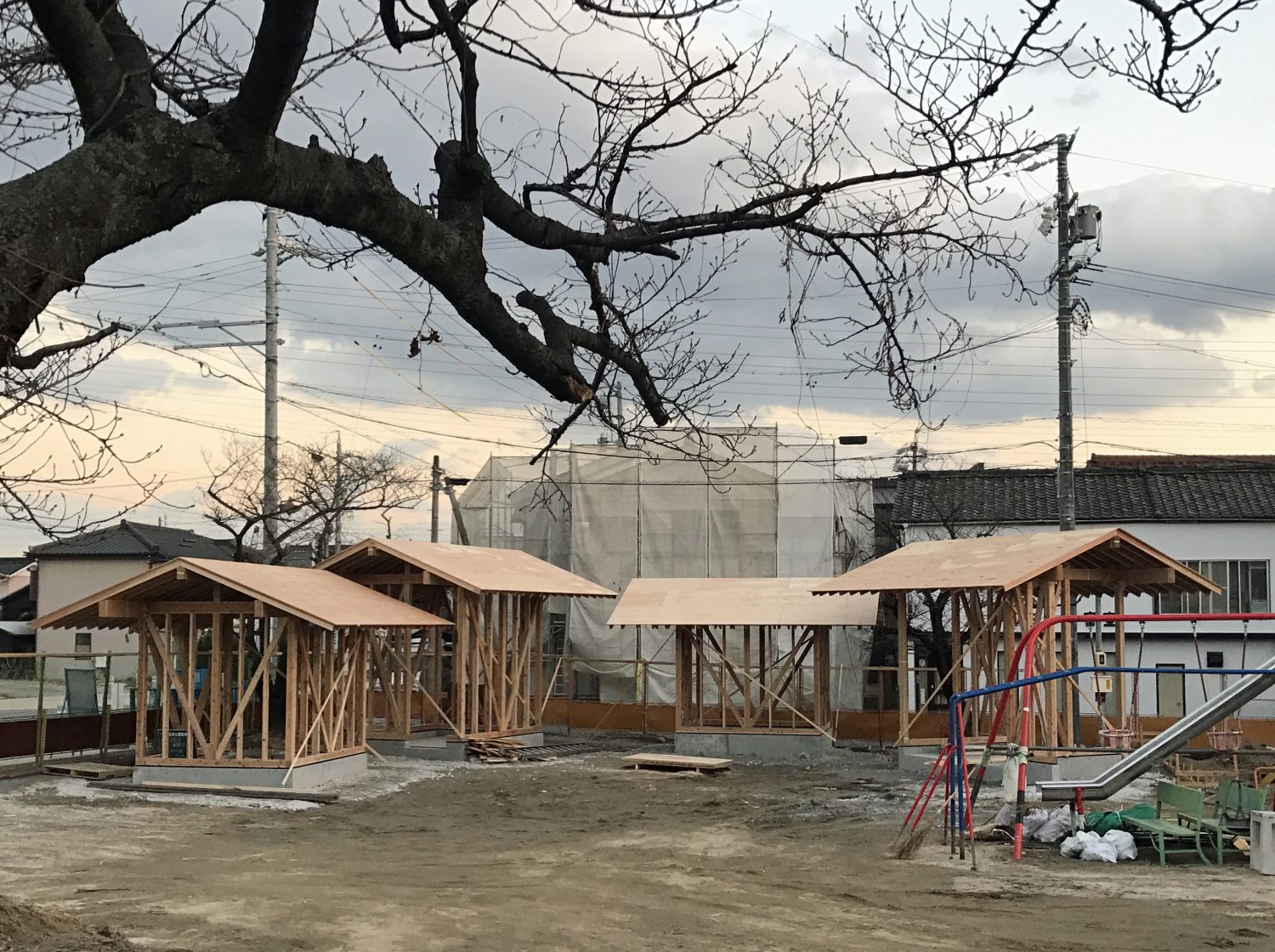 亀崎公園整備計画　建て方