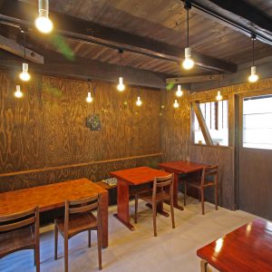 亀崎の蕎麦屋 客席