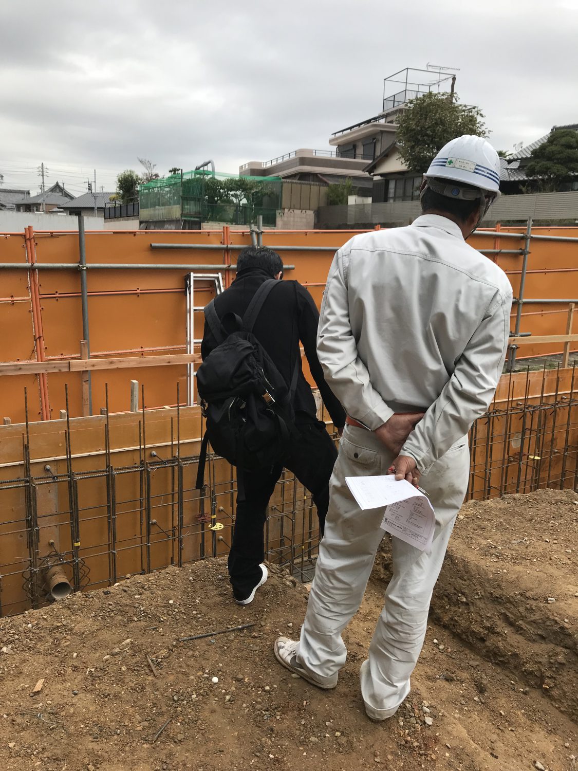 半田市　障害者福祉施設　配筋検査